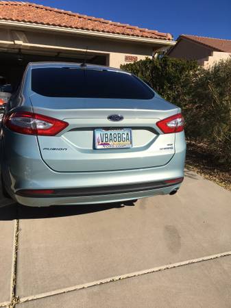 2013 Ford Fusion Hybrid SE - cars & trucks - by owner - vehicle... for sale in Catalina, AZ