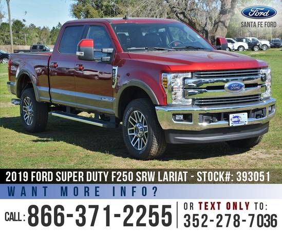*** 2019 Ford F250 SRW Lariat *** SAVE Over $7,000 off MSRP! for sale in Alachua, GA