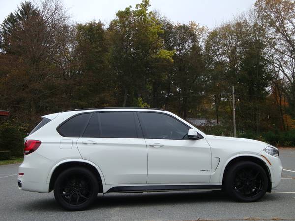 One of a kind! 2014 BMW X5 xDrive35i M-Sport pkg,HUD,20",White/Brown for sale in Ashland , MA – photo 4