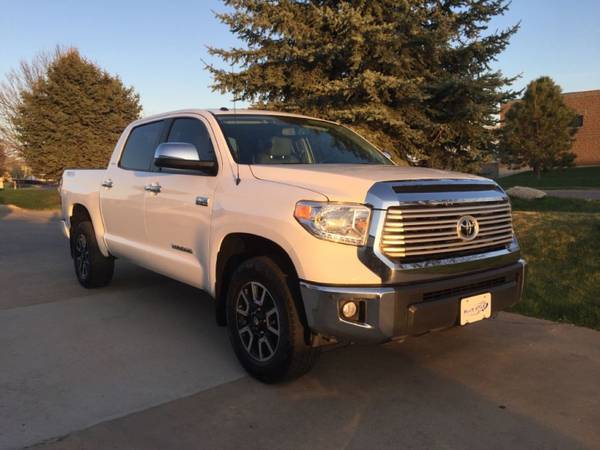 2016 TOYOTA TUNDRA CREWMAX LIMITED 4WD 5.7L V8 4x4 TRD LTD - 439mo_0dn for sale in Frederick, WY