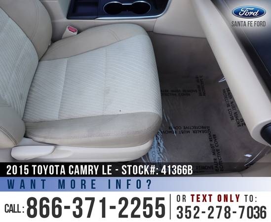 2015 TOYOTA CAMRY LE Bluetooth - Touch Screen - Backup for sale in Alachua, GA – photo 21
