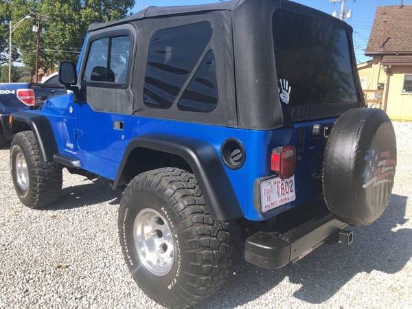 2003 JEEP WRANGLER, AUTOMATIC, LOW MILES, CLEAN, NEW TOP/WHLS SHARP!!! for sale in Vienna, WV – photo 21