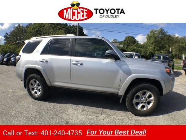 2016 Toyota 4Runner SR5 Premium suv Silver for sale in Dudley, MA