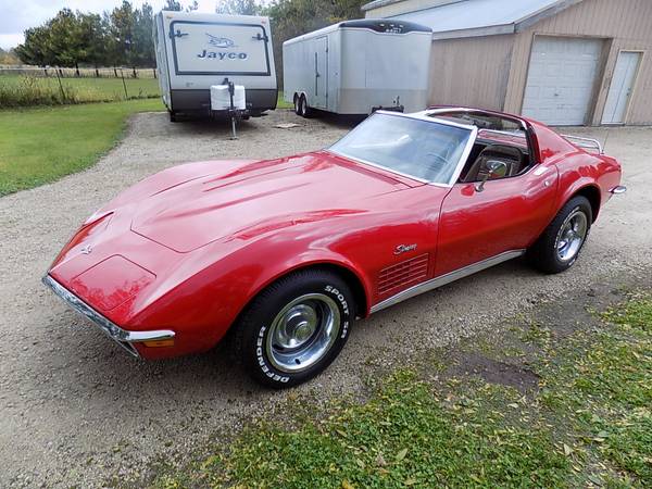 1972 CORVETTE ...MATCHING NUMBERS 350 V8....EXTREMELY CLEAN for sale in Yorkville, CA – photo 3