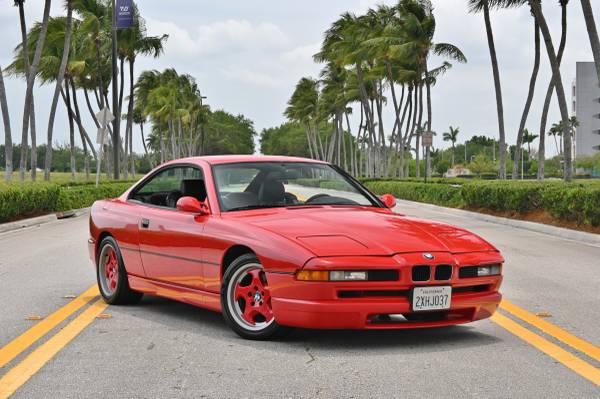 1991 BMW 850I V12 6 Speed Manual California Car - Over 20k In for sale in Miami, NY