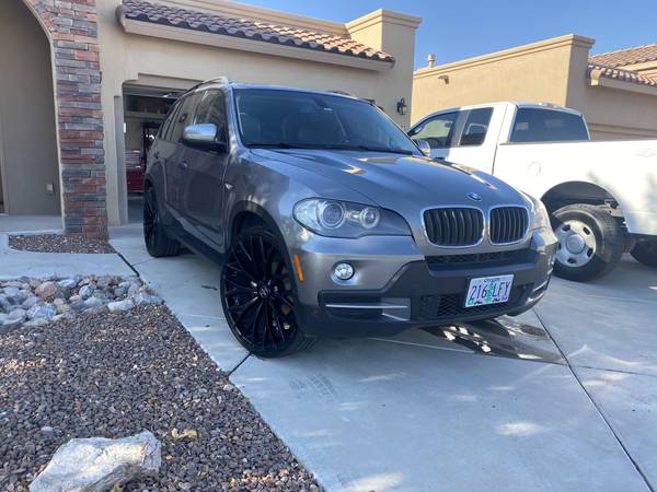 Loaded BMW X5 2008 24inch rims sound system jl audio for sale in Las Cruces, NM – photo 4