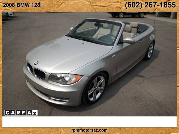 2008 BMW 128i Convertible - cars & trucks - by dealer - vehicle... for sale in Phoenix, AZ – photo 3