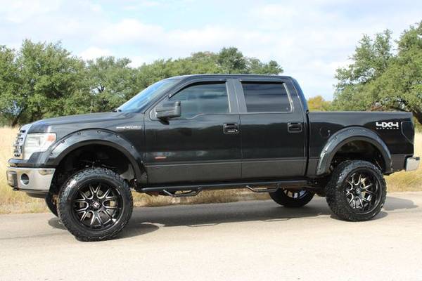 BADA$$ LIFTED 2013 FORD F-150 LARIAT HOSTILE WHEELS NEW 35" TIRES! -... for sale in Temple, OK – photo 4