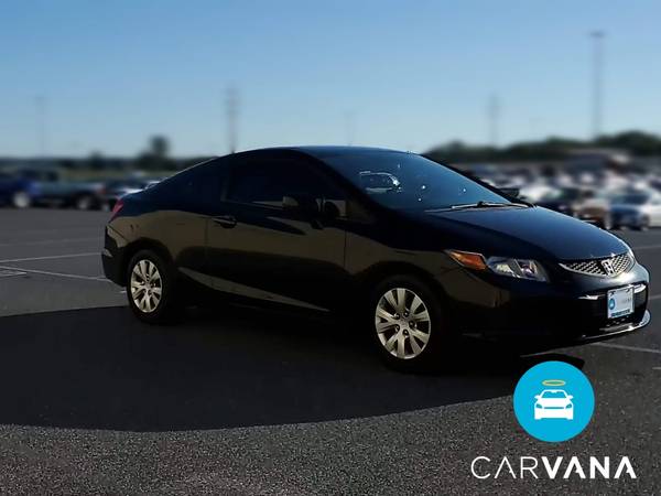 2012 Honda Civic LX Coupe 2D coupe Black - FINANCE ONLINE - cars &... for sale in South Bend, IN – photo 15