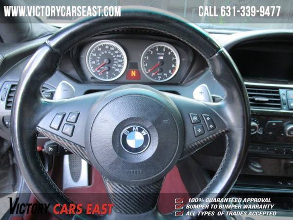 2008 BMW 6 Series 2dr Cpe M6 - cars & trucks - by dealer - vehicle... for sale in Huntington, NY – photo 17
