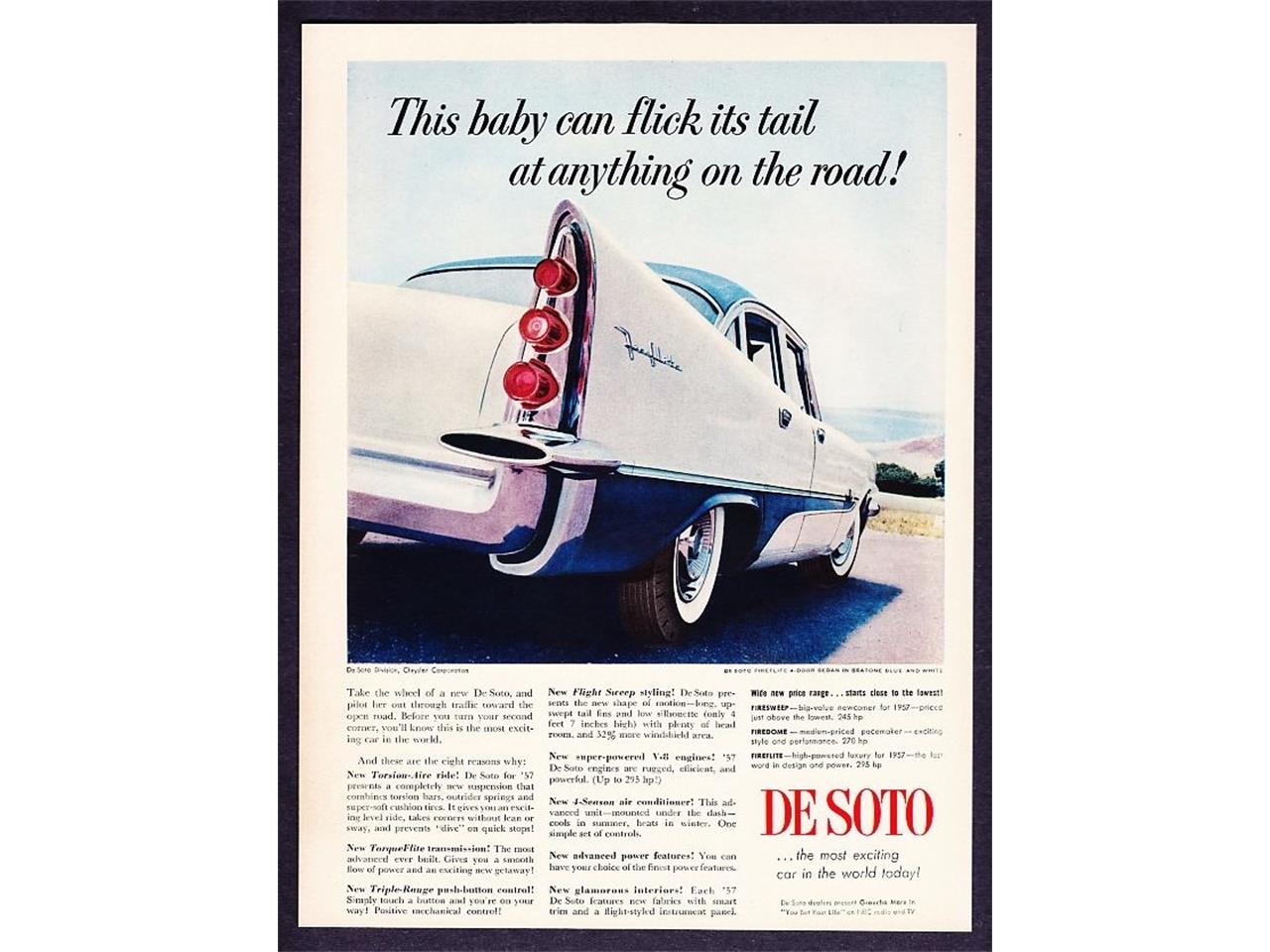 1957 DeSoto Fireflite for sale in Bisbee, AZ – photo 29