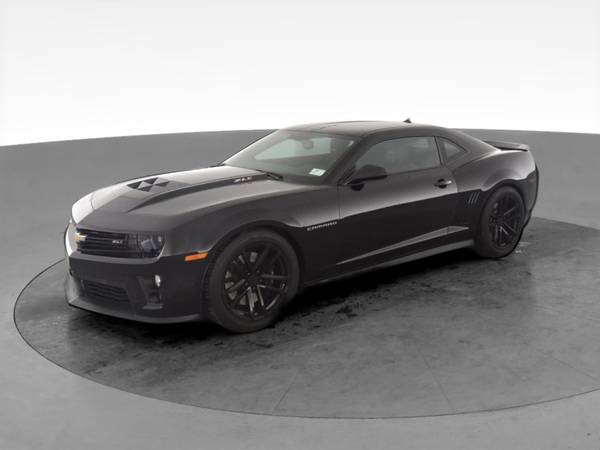 2012 Chevy Chevrolet Camaro ZL1 Coupe 2D coupe Black - FINANCE... for sale in Springfield, MA – photo 3