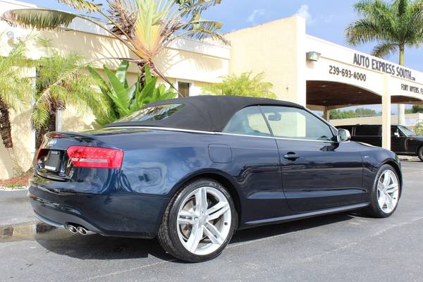 2010 Audi S5 3.0 Premium Plus Convertible 5k Orignal Miles One Owner for sale in Fort Myers, FL – photo 7