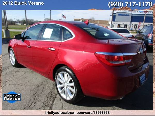 2012 BUICK VERANO LEATHER GROUP 4DR SEDAN Family owned since 1971 -... for sale in MENASHA, WI – photo 3