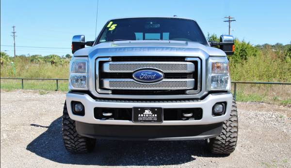 LOADED!LIFT! 2015 FORD F250 PLATINUM 4X4 6.7L POWERSTROKE TURBO DIESEL for sale in Liberty Hill, TX – photo 16