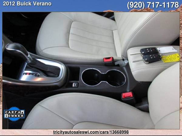 2012 BUICK VERANO LEATHER GROUP 4DR SEDAN Family owned since 1971 -... for sale in MENASHA, WI – photo 16
