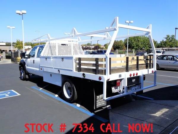 2015 Ford F450 Diesel Crew Cab 12ft Contractor Bed Only 72K for sale in Rocklin, OR – photo 4