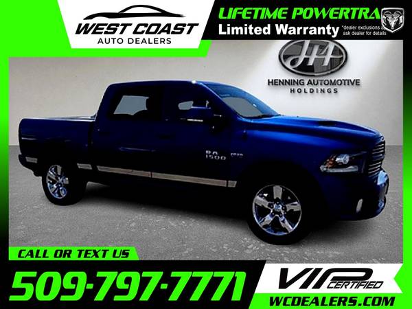 2014 Ram 1500 SportCrew Cab - - by dealer - vehicle for sale in Moses Lake, WA