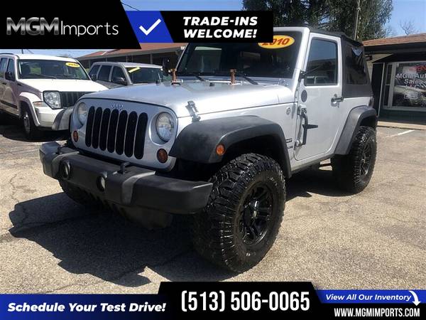 2010 Jeep Wrangler Sport FOR ONLY $347/mo! - cars & trucks - by... for sale in Cincinnati, OH – photo 4