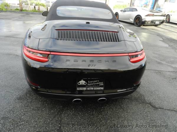 2017 *Porsche* *911* *Carrera 4S Cabriolet* Black Lu - cars & trucks... for sale in Marina Del Rey, CA – photo 14