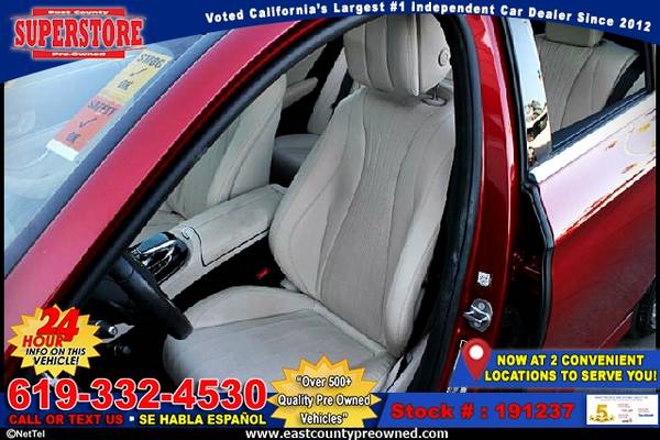 2017 MERCEDES-BENZ E-CLASS E 300 sedan-EZ FINANCING-LOW DOWN! for sale in El Cajon, CA – photo 16