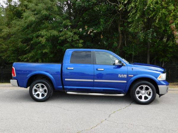 2014 *Ram* *1500* *4WD Crew Cab 140.5 Laramie* BLUE for sale in Fayetteville, AR – photo 2