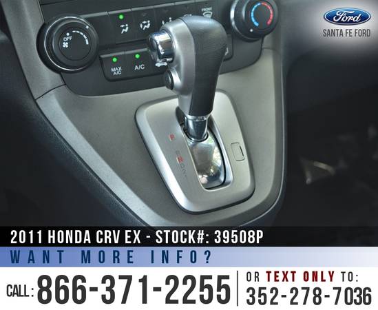 2011 HONDA CRV EX *** Sunroof, Cruise, Tinted Windows, Honda SUV *** for sale in Alachua, FL – photo 13