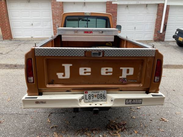 78 Jeep Pickup J-20 for sale in Baltimore, MD – photo 4