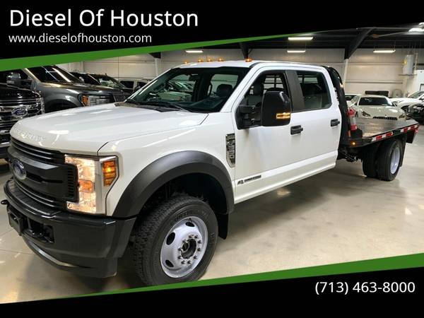 2019 Ford F-550 F550 F 550 4X4 6.7L Powerstroke Diesel Chassis Flat... for sale in Houston, TX