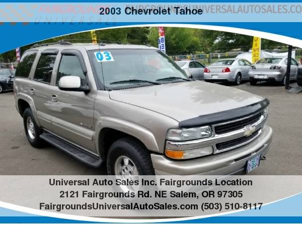 2003 Chevrolet Tahoe 4dr 1500 4WD LT for sale in Salem, OR