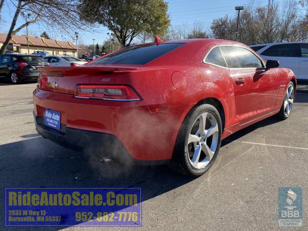 2015 Chevy Chevrolet Camaro SS 426hp 6.2 V8 LEATHER financing - cars... for sale in Burnsville, MN – photo 5