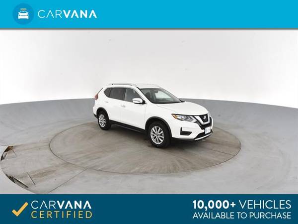 2018 Nissan Rogue SV Sport Utility 4D hatchback WHITE - FINANCE ONLINE for sale in Downey, CA – photo 9