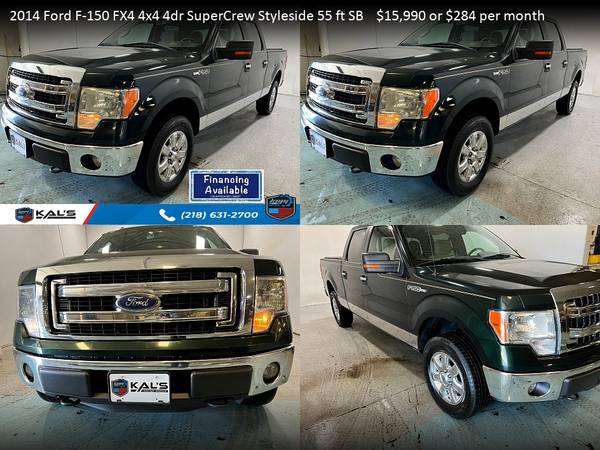 284/mo - 2012 Ford F150 F 150 F-150 XLT 4x4SuperCrew Styleside 65 for sale in Wadena, MN – photo 15