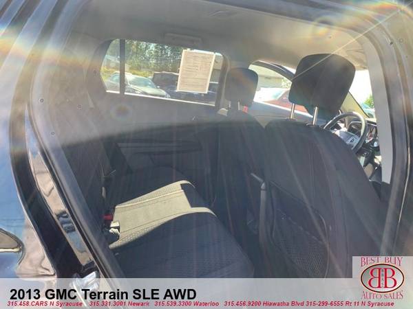 2013 GMC TERRAIN SLE AWD! TOUCH SCREEN! BACK UP CAM! FINANCING! APPLY! for sale in Syracuse, NY – photo 13