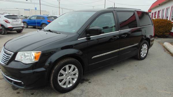 2014 Chrysler Town & Country Touring Black On Black Leather Loaded for sale in Watertown, NY – photo 2