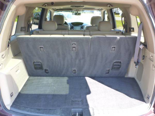 2011 HONDA PILOT EX-L 4X4 LOADED DVD LEATHER 8 PASSENGER 3RD ROW SEAT for sale in Milford, ME – photo 14