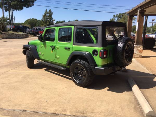 2018 Jeep Wrangler Unlimited Sport - cars & trucks - by dealer -... for sale in Tyler, TX – photo 7