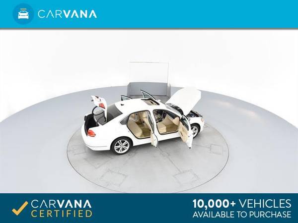 2013 VW Volkswagen Passat TDI SE Sedan 4D sedan White - FINANCE ONLINE for sale in Indianapolis, IN – photo 14