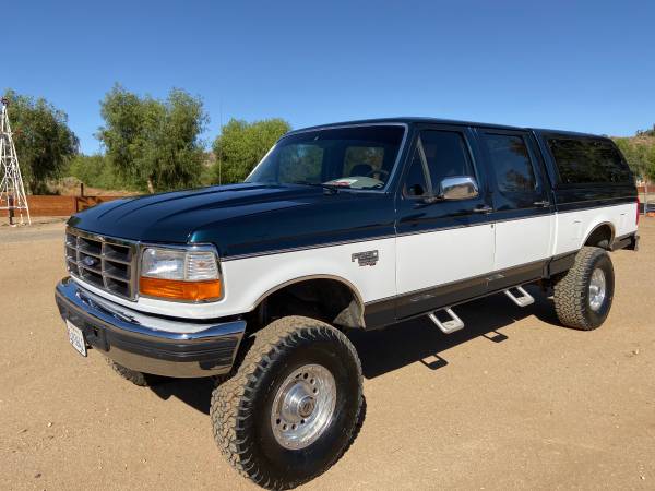 1997 f 250 crew cab short bed diesel for sale in Acton, CA – photo 2