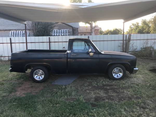 1986 Chevy SWB for sale in Childress, TX