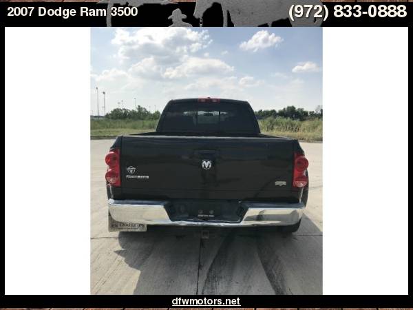 2007 Dodge Ram 3500 Mega Cab Lamarie Dually for sale in Lewisville, TX – photo 4