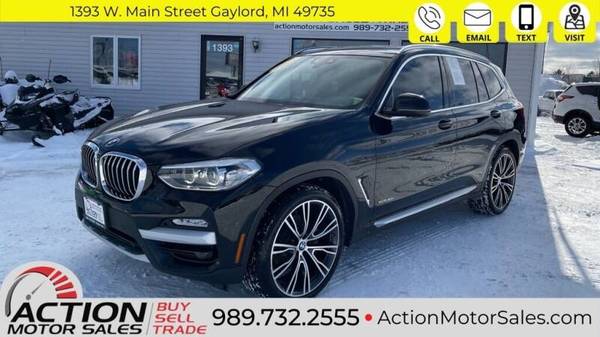 2018 BMW X3 xDrive30i AWD 4dr SUV 44, 813 Miles - - by for sale in Gaylord, MI