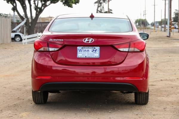 2016 Hyundai Elantra SE sedan Scarlet Red for sale in Santa Maria, CA – photo 6