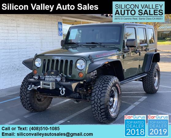 2008 Jeep Wrangler Unlimited Rubicon - 62,800 Miles for sale in Santa Clara, CA