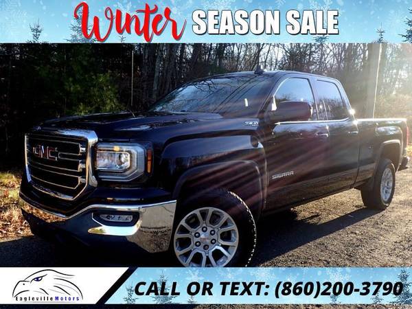 2016 GMC Sierra 1500 4WD Double Cab 143 5 SLE CONTACTLESS PRE for sale in Storrs, CT