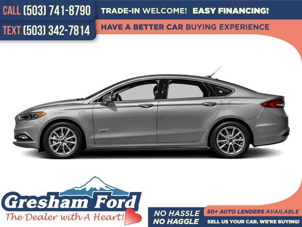 2018 Ford Fusion Energi SE FOR ONLY 299/mo - - by for sale in Gresham, OR – photo 4