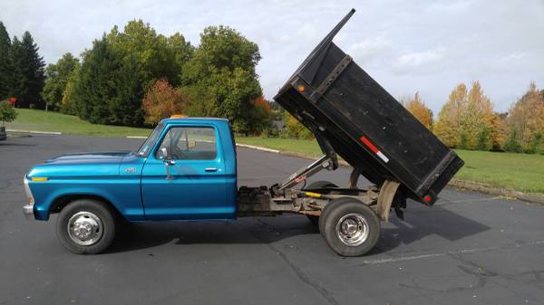 Refurbished 1978 Ford F-350 Dully Dump Truck for sale in Albany, OR – photo 3
