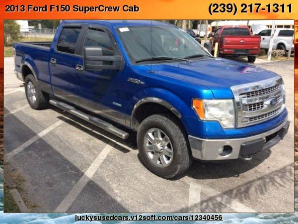 2013 Ford F150 SuperCrew Cab XLT Pickup 4D 6 1/2 ft Lucky's SW Premier for sale in North Fort Myers, FL – photo 4