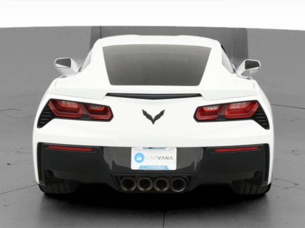 2015 Chevy Chevrolet Corvette Stingray Coupe 2D coupe White -... for sale in Winston Salem, NC – photo 9
