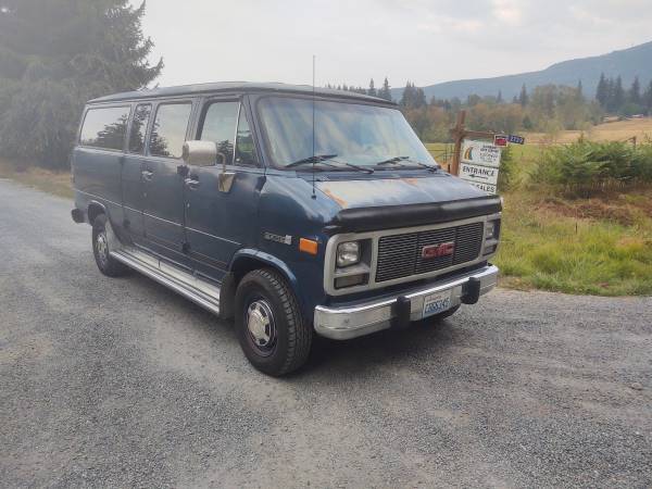 Sold: 1992 GMC Vandura sportvan 3500HD - - by dealer for sale in Bellingham, WA